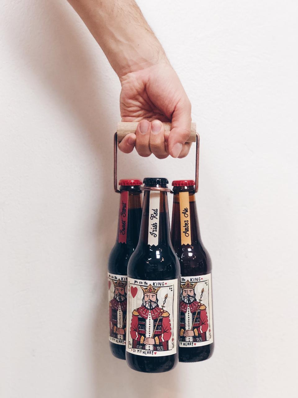Kit cervecero "El rey de mi corazón"